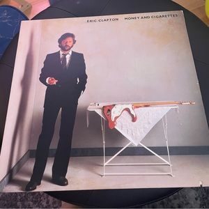 Eric Clapton - Money and Cigarettes [1983 Promo Allied] [Used Vinyl Record LP]